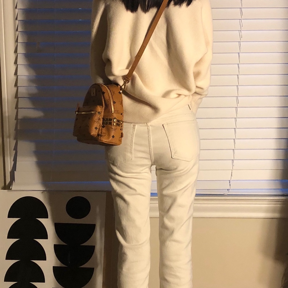 Authentic MCM Mini Stark Classic Backpack